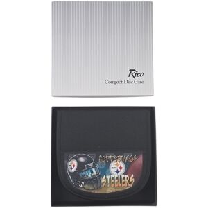 Pittsburgh Steelers CD Organizer Holds 12 Discs